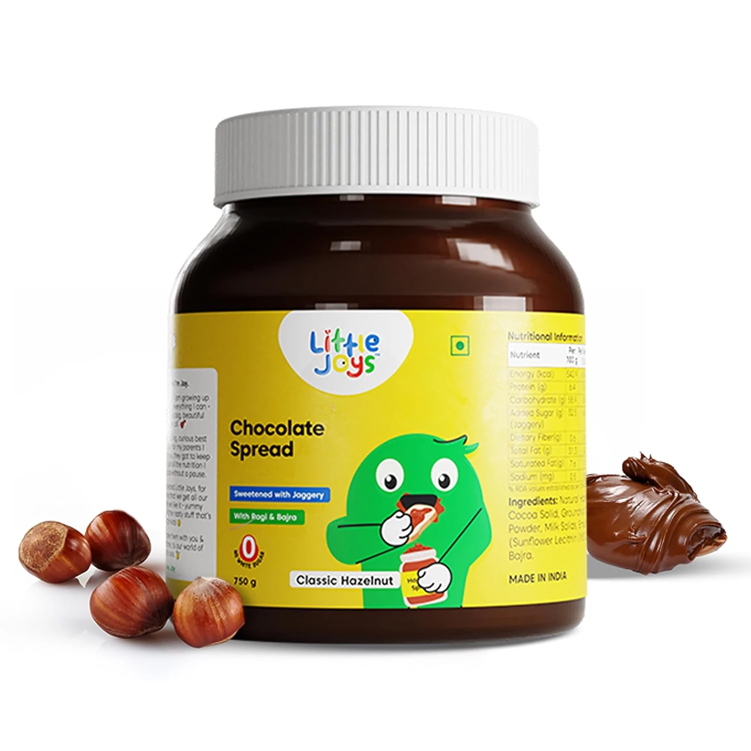 Little Joys Chocolate Hazelnut Spread for Kids, 750 g-1.webp